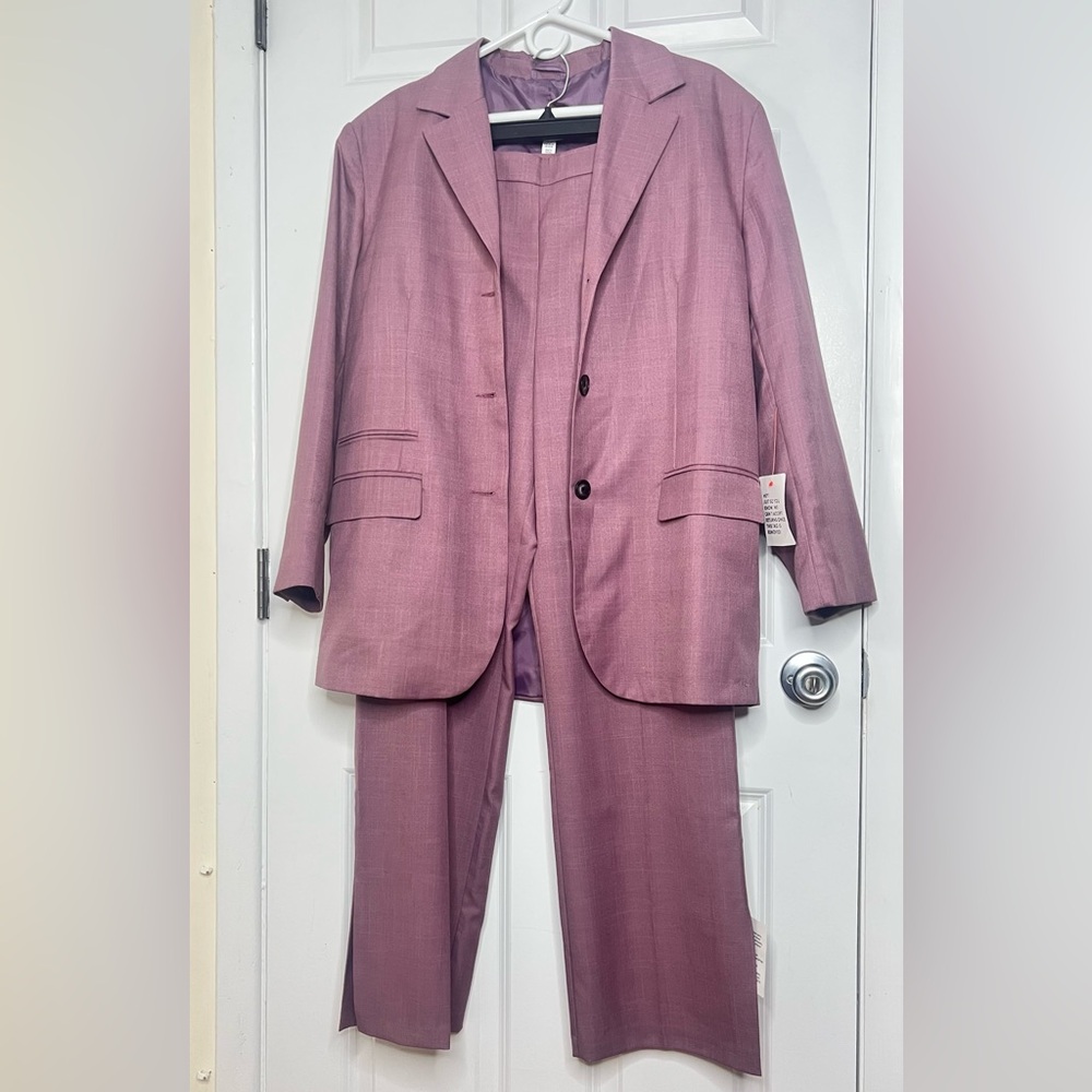 TopShop Mauve Pant suit set